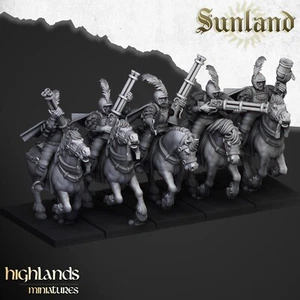 Sunland Empire Pistoleers with Repeaters - Highlands Miniatures - 28/32mm - Picture 1 of 3