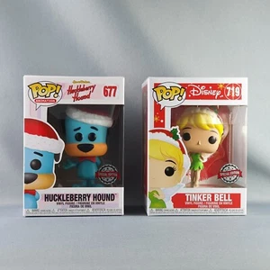 Holiday Huckleberry Hound Tinker Bell Funko Pop Vinilo Cyber Monday Exclusivo - Imagen 1 de 5