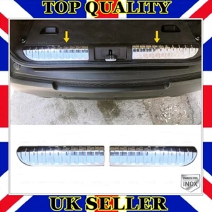 Chrome Rear Bumper Inner Protector 2pcs GLOSSY S.STEEL RANGE ROVER SPORT 2014-UP - Picture 1 of 6