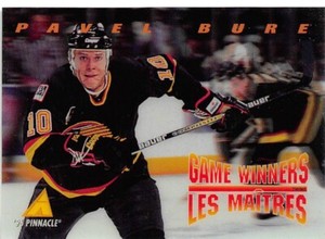 1995-96 McDonald's Pinnacle #MCD8 Pavel Bure  **  Vancouver Canucks  **