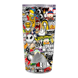 Skin Decal for Ozark Trail 20 oz Tumbler Cup (5-piece kit) / Sticker Slap - Picture 1 of 1