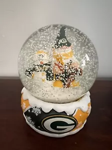 Green Bay Packers Santa Water Snow Globe Forever Collectibles NFL - Picture 1 of 6