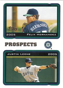 Juego de equipo Topps Seattle Mariners 2005 Hasegawa Moyer Ichiro Felix Hernández 31 - Imagen 1 de 1