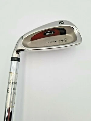 Ex Demo Wilson Deep Red II 6 Iron, Regular Flex Steel FatShaft, LEFT HANDED - Image 1 of 4