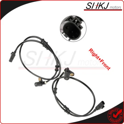 2 X Sensor de velocidad ABS delantero derecho para Mercedes-Benz ML320 1998 1999-2003 Foto 1 de 4