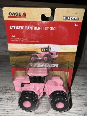 1/64th Scale Steiger Panther  II St-310 Fwd Tractor Pink Ertl Die-Cast - Image 1 of 4
