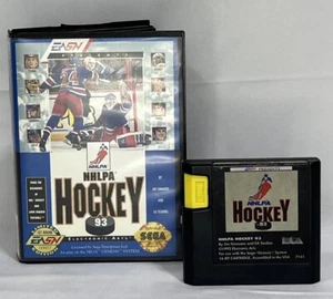 NHLPA Hockey '93 1st Round LIMITED EDITION (Sega Genesis, 1992) Tested Cart/Case - Picture 1 of 5
