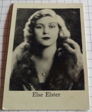 Actress ELSE ELSTER | Film Photo - Trading Card #2846