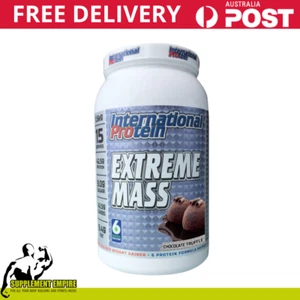International Protein Extreme Mass Weight Gainer Chocolate Truffle 1.5kg - Picture 1 of 2