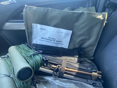 HARRIS RF-1944 BROADBAND INVERTED VEE HF ANTENNA 1.6-30MHZ 150 WATT NEW IN BAG - Image 1 of 4