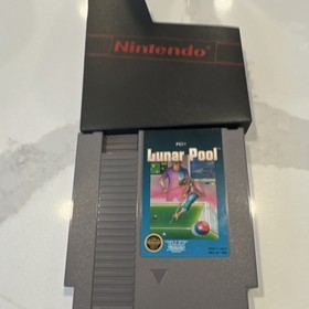 Cartucho FCI Lunar Pool Sports Arcade Pool Nintendo NES 1987 NTSC-U/C