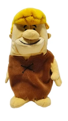The Flintstones Barney Rubble Warner Brothers Stuffed Bean Bag Toy 1999 ~7" Soft - Image 1 of 4