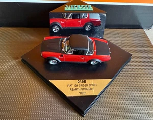 VITESSE Diecast 1/43 Fiat 124 Spider Sport Abarth Stradale Sports Car Replica - Picture 1 of 8