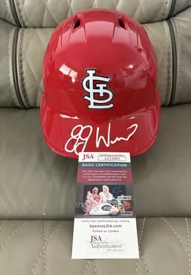 JJ Wetherholt Signed Autographed St. Louis Cardinals Full Size Helmet JSA COA - Image 1 of 4