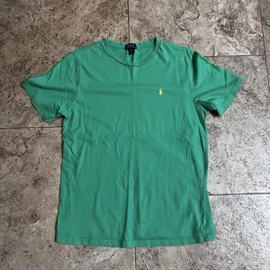Polo Ralph Lauren Boy’s Green Short Sleeve T-Shirt XL - Picture 1 of 5