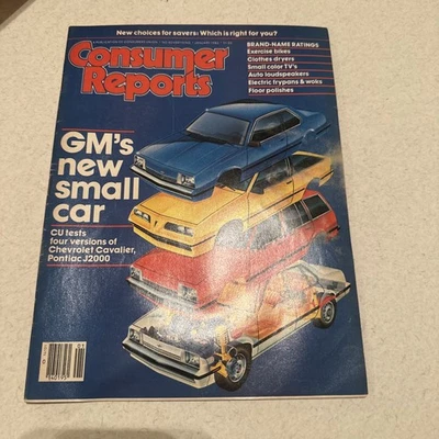 January 1982 Consumer Reports Magazine Vol. 47 No. 1 Vintage Product Reviews Foto 1 de 3