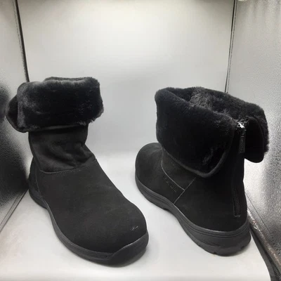 Botas Muk Luks Ariel para mujer 11W negras gamuza piel sintética E109 Foto 1 de 4