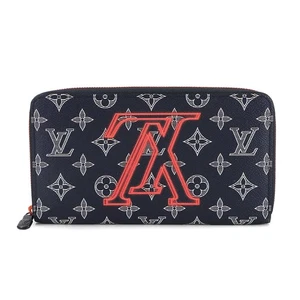 LOUIS VUITTON Monogram Ink Upside Down Zippy Organizer Wallet M62931 90296102 - Picture 1 of 9