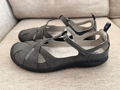 Туфли женские Jambu JBU Boho MJ Mary Jane размер 11 цвет серый пена с эффектом памяти комфорт при ходьбе - Изображение 1 из 4