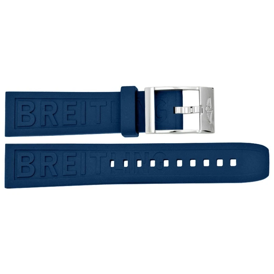 Breitling Blue 18 mm Band Width Wristwatch Bands for sale | eBay