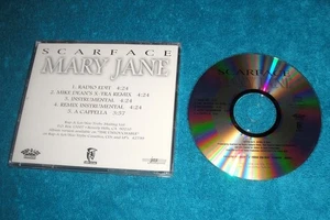 Scarface MARY JANE PROMO CD Single/The Untouchable/Rap-A-Lot/Geto Boys/J Prince - Picture 1 of 1