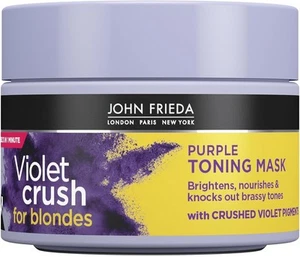 John Frieda Violet Crush Purple Toning Hair Mask for Blonde Hair 250 ml Purple T - Picture 1 of 1