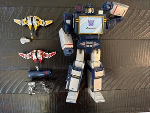 Transformers Masterpiece MP-02 SOUNDWAVE , BUZZSAW, LASERBEAK, RAVAGE TRU Hasbro - Picture 1 of 10