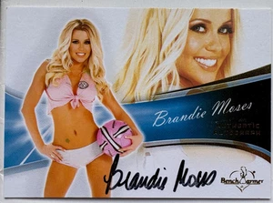 2013 BENCHWARMER BUBBLEGUM BRANDIE MOSES AUTOGRAPH CARD - Picture 1 of 2