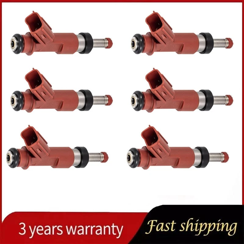 Juego de 6 inyectores de combustible para Toyota Avalon 3,5 L V6 2005 2006 2007 2008-2012 FJ763 Foto 1 de 4