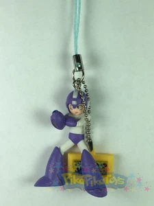Megaman Teléfono Llavero Correa Figura Megaman (Púrpura) con Cartucho Amarillo - Imagen 1 de 1