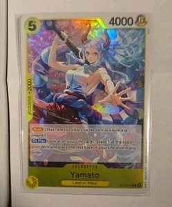 One Piece Card Game The Three Brothers ST13-016 Yamato NM English - Picture 1 of 2