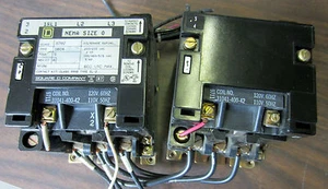 Square D 8702SB04S Reversing Contactor Sz 0 Series A Used Take Out - Picture 1 of 6