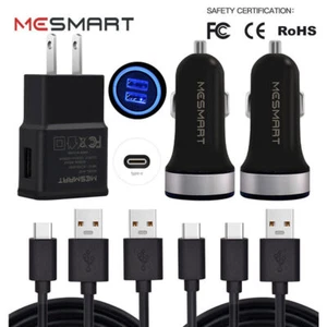 Cargador rápido de pared y coche USB-C de 20 W + cable de 10 pies para Samsung Galaxy S25 S24 S23 S22 - Imagen 1 de 29