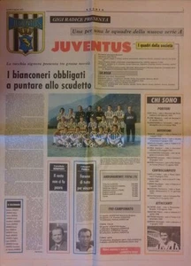 Juventus - squadra campionato 1974/75 - clipping pagina di Stadio 19.08.74 - Imagen 1 de 1