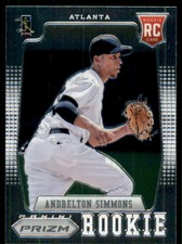 2013 Panini Father's Day Prizm Andrelton Simmons Atlanta Braves #182