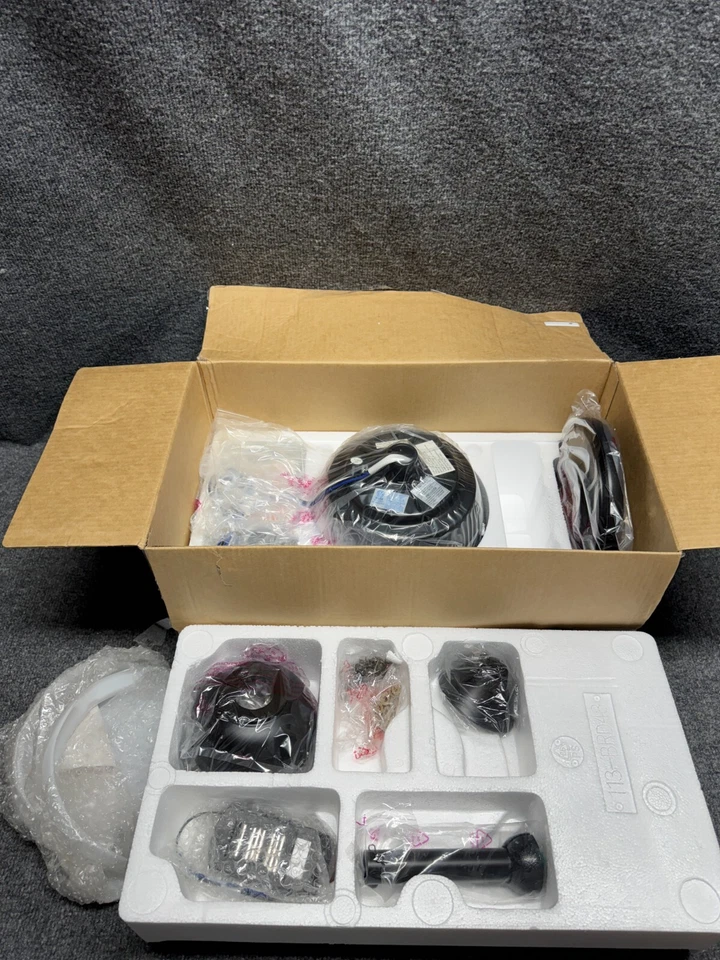 Harbor Breeze Bradbury 48-in Matte Black /Greywood 6 Blades - BROKEN LIGHT GLASS - Image 1 of 4