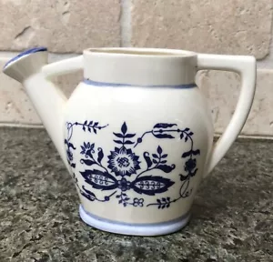 Regadera decorativa vintage de cerámica - diseño azul y blanco - Imagen 1 de 8