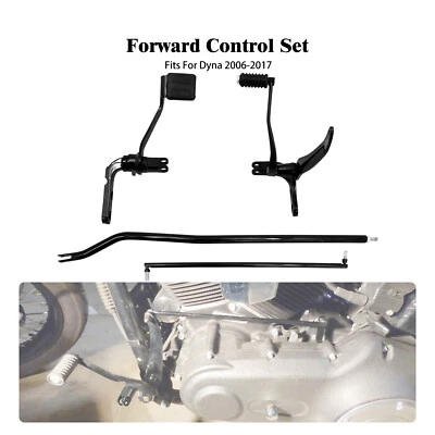 Pinos completos de controles dianteiros para Harley Dyna Low Rider Street Bob 06-2017 - Imagem 1 de 4