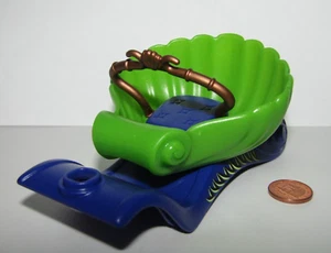 Playmobil Miniature Big Mermaid / Merman carriage with shell - C12 - Picture 1 of 3