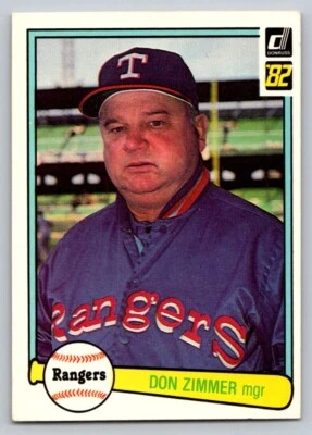1982 Donruss - #195 Don Zimmer - Image 1 of 2