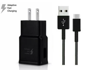 Adaptive Fast Adaptive Charger & USB-C Cable for Samsung Galaxy A02s A03s S20 FE - Picture 1 of 7