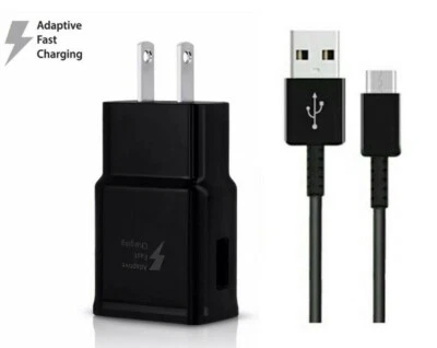 Adaptive Fast Adaptive Charger & USB-C Cable for Samsung Galaxy A02s A03s S20 FE - Image 1 of 4