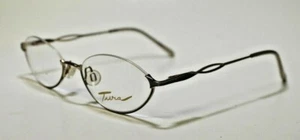 AUTHENTIC TURA 407 AQU BLUE EYEGLASSES FRAME 51-18-135 - Picture 1 of 4