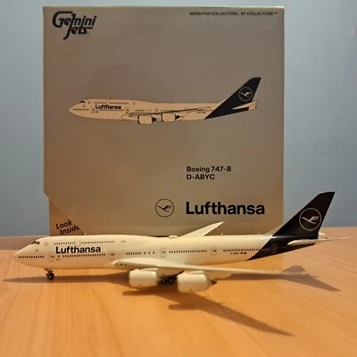 Gemini Jets 1:400 Lufthansa Boeing B747-8 D-ABYC - Immagine 1 di 4