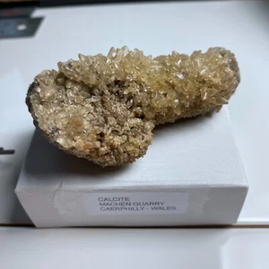 MINERAL SPECIMEN - CALCITE FROM MACHEN QUARRY, CAERPHILLY, WALES 94g. MF2116 - Picture 1 of 14
