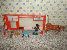 NARDI NARDONE SCATOLA(BOX) EROI DEL WEST CUSTER+CAVALLO+ACCESSORI MAI GIOCATI