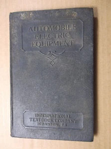 1930 AUTOMOBILE ELECTRIC EQUIPMENT BOOK~International~STARTING & LIGHTING Repair - Picture 1 of 5