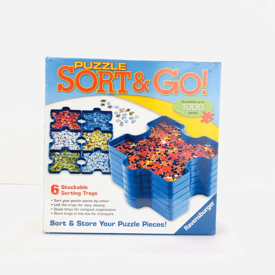 Quebra-cabeça Ravensburger Sort & Go! 6 bandejas empilháveis para até 1000 peças #17 930 5 - Imagem 1 de 4