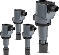 A-Premium Ignition Coil Pack Set of 4 Compatible with Dodge Dart L4 1.4L Turbo 2