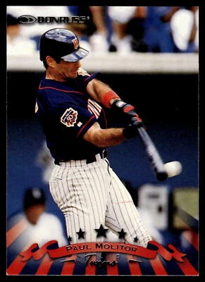 1998 Donruss #1 Paul Molitor Card - Image 1 of 2